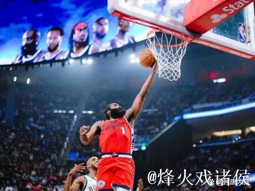 哈登狂砍40分快船力克雄鹿 太阳送奇才13连败