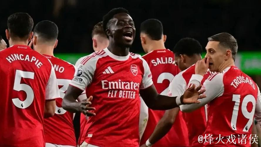 英超-萨卡造乌龙致胜 阿森纳2-1力克狼队继续领跑 英超-萨卡造乌龙致胜 阿森纳2-1力克狼队继续领跑