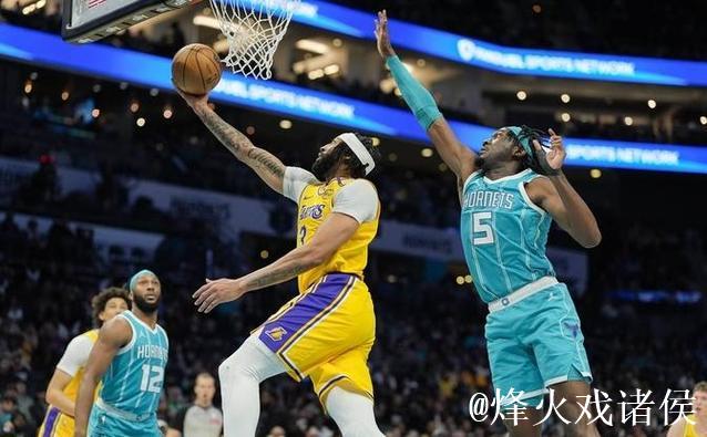 浓眉42+23詹姆斯22+7+8 湖人力克黄蜂4连胜